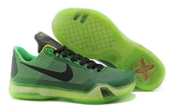 Nike Kobe X (10) Elite Green Black